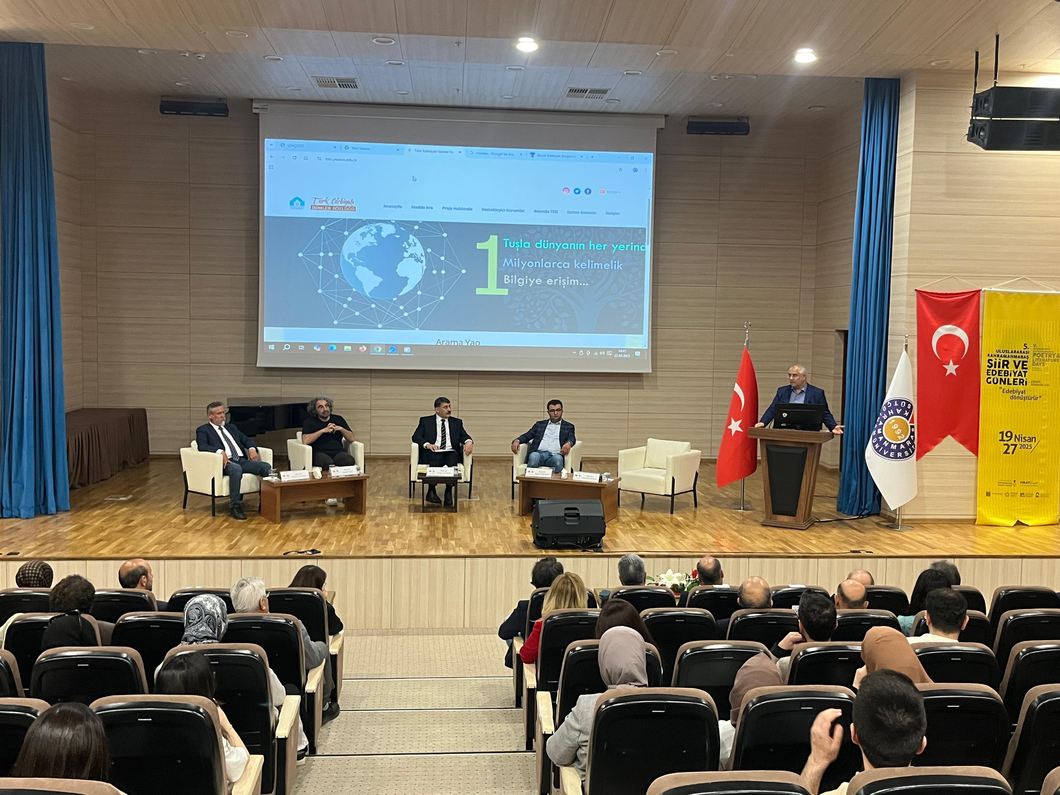 Kahramanmaraş 5. Uluslararası Şiir ve Edebiyat Günleri 